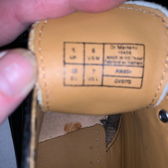 My apologies! I am back! I still have these DOC MARTENS SIZE 5/6 WOMENS xfords - Picture 6 of 6